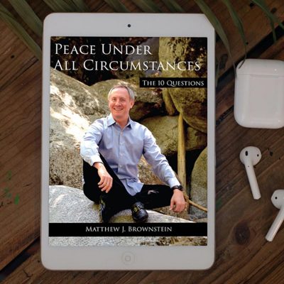 Peace Under All Circumstances Audio Package with E-Book mockup