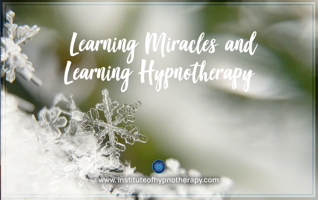 Learning Miracles and Learning Hypnotherapy