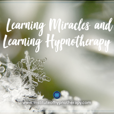 Learning Miracles and Learning Hypnotherapy