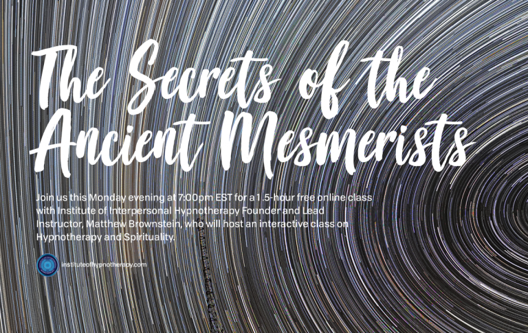 secrets of the ancient mesmerists